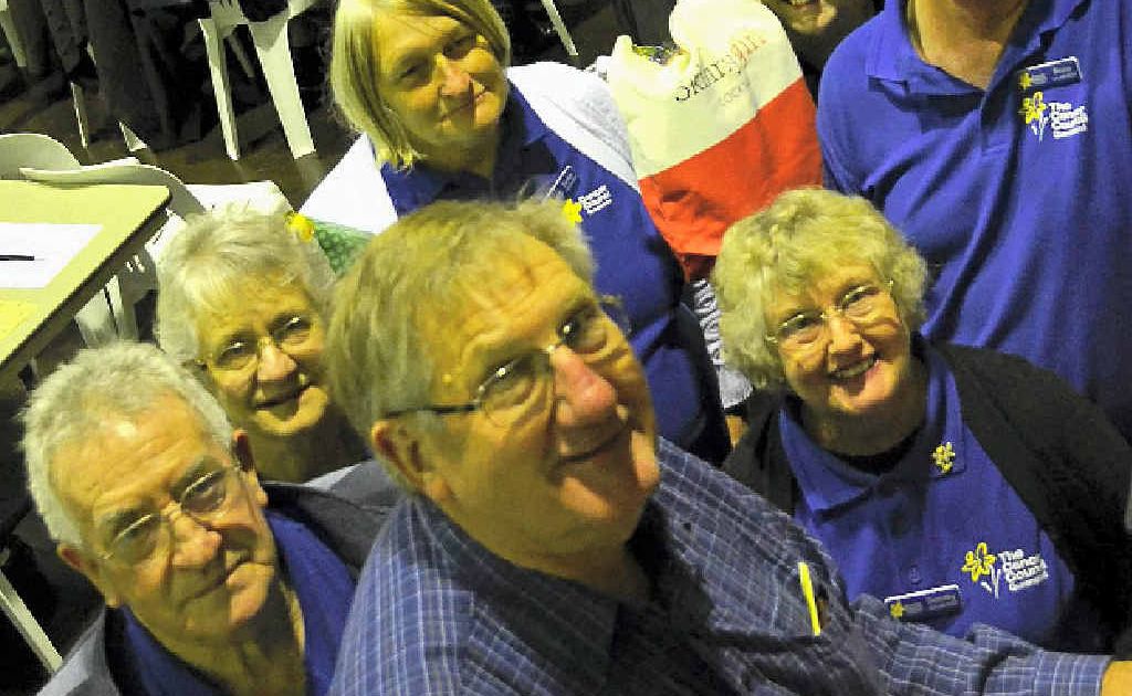 IN IT TO WIN IT: The Cancer Council volunteers gearing up for Saturday’s monster cent sale. IN IT TO WIN IT: The Cancer Council volunteers gearing up for Saturday’s monster cent sale.